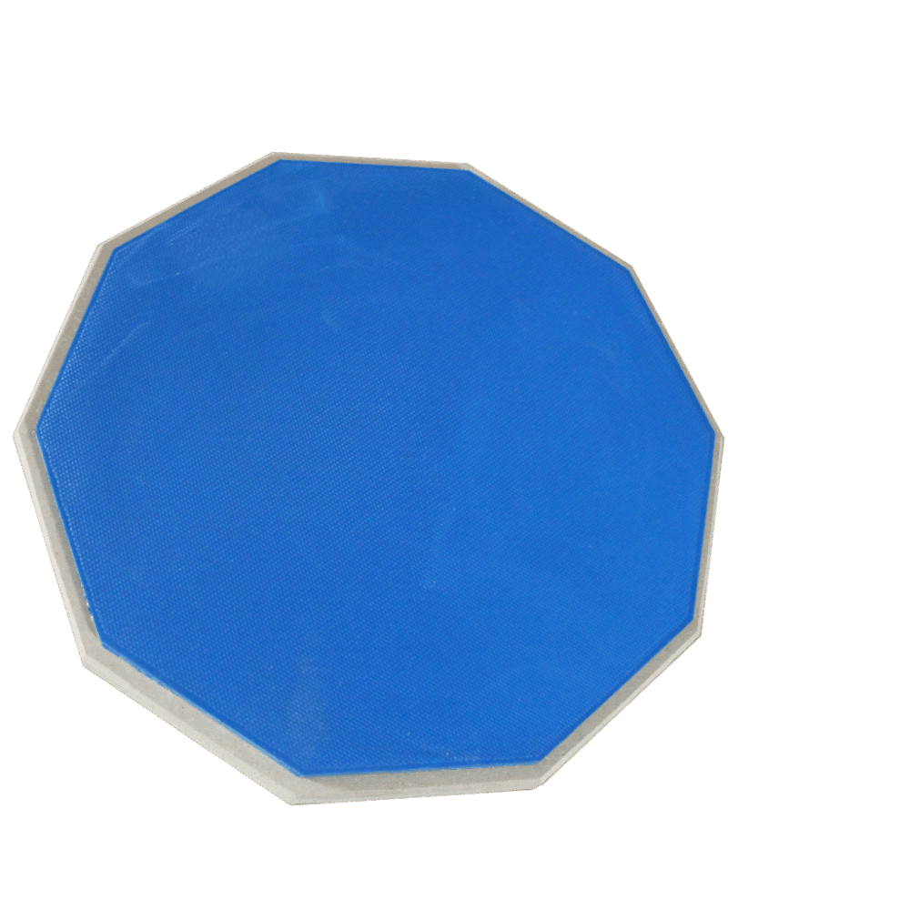 12 inch rubber dumb drum