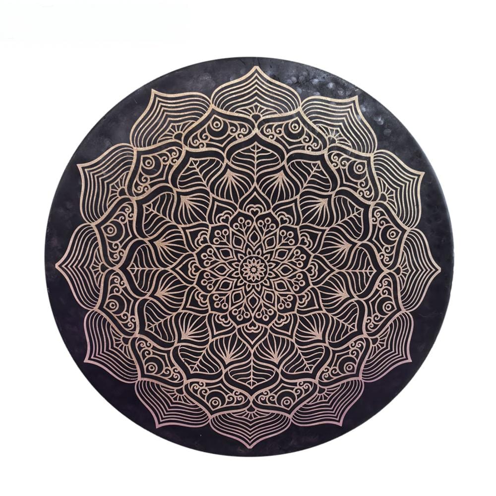 gong with pattern