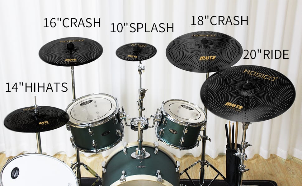 mosico black mute set