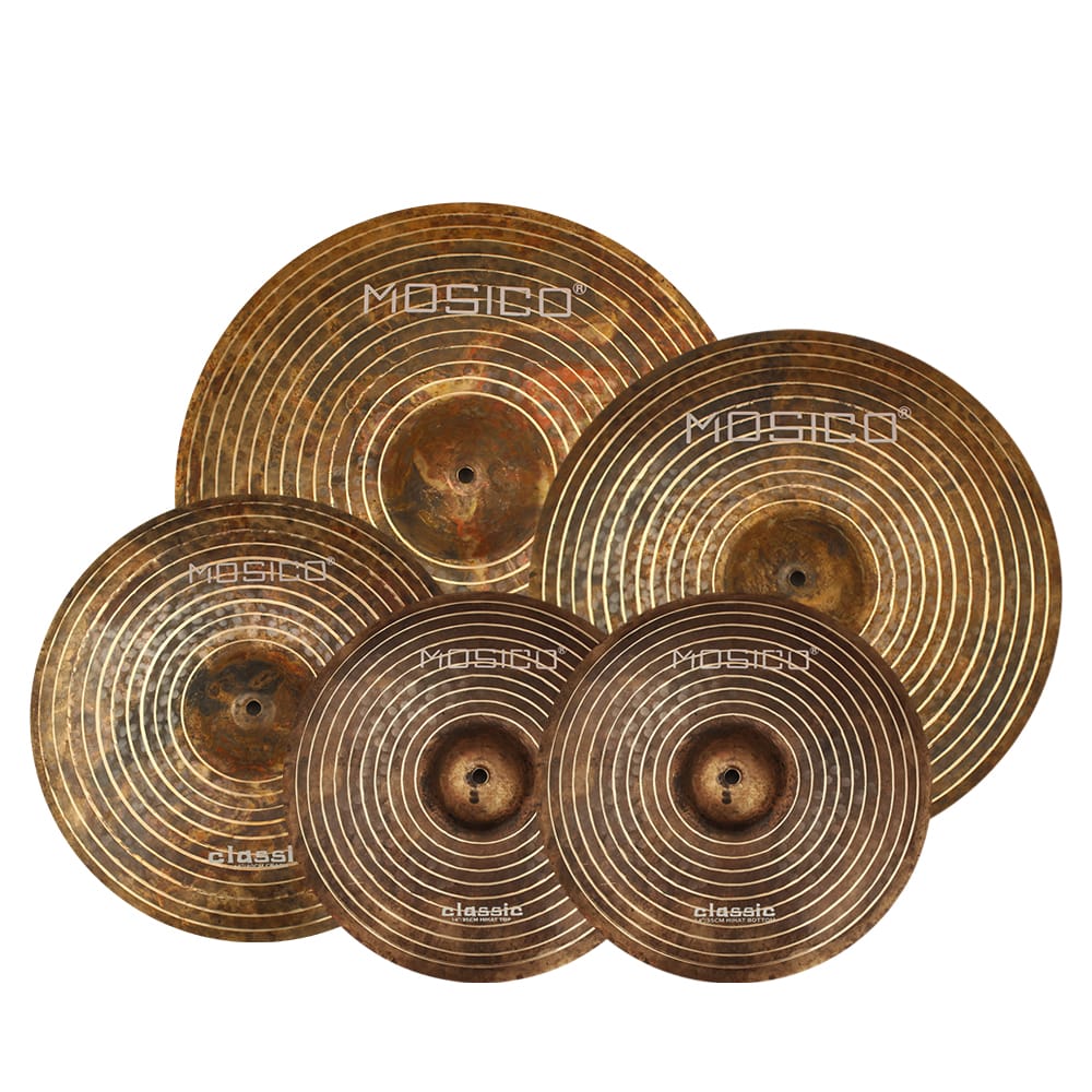 mosico classic series cymbal set
